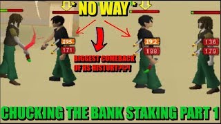 CHUCKING THE BANK STAKING PART 1 : * BIGGEST COMEBACK OF RS HISTORY * : OMFG!! : Giveaway - ZONICA