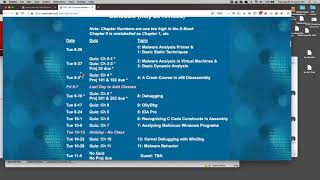 CNIT 126: 0: Malware Analysis Primer \u0026 1: Basic Static Techniques