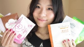 【CrystalBeauty】Sheet Masks Collection\u0026Review~My Beauty Diary, Sexylook, Missha, Silk Whitia, etc.