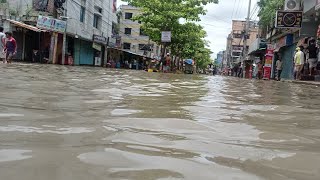 চট্টগ্রামে হালিশহর বৃষ্টি ও জোয়ারের পানীয় করে বাড়ছে