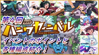 【ワーフリ】第4回ハニワカーニバル！イベントのポイントと各種編成紹介！【ワールドフリッパー】