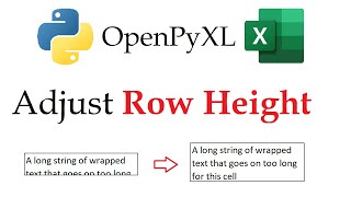 Never Manually Adjust Row Heights Again | OpenPyXL Tutorial