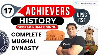 UPSC CSE Achievers | Medieval History | Complete Mughal Dynasty | UPSC CSE/IAS 2021