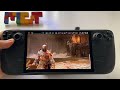 God of War | Steam Deck OLED handheld gameplay | Steam OS