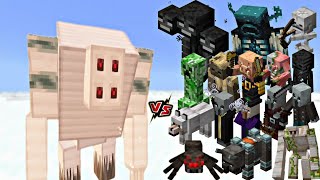 Minecraft: All Mobs vs Redstone Powered Iron Golem – Ultimate Battle!