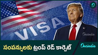 Trump's Gold Card For immigrants Explained పౌరసత్వం కోసం బంపర్ ఆఫర్ | Oneindia Telugu