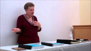 Silvia Bartholomy and Norm Deragon of the AFGS visited Mohr Library, 5/8/2013, part 2