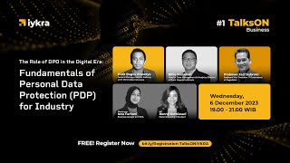 TalksON Business #1 - The Role of DPO in the Digital Era: Fundamentals of Personal Data Protection