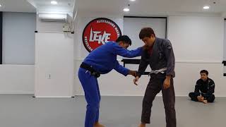 [Jiu-Jitsu Pulling Guard] 주짓수 풀링 가드 (데라히바 가드 셋팅법) 테크닉 by 서울 강서구 런주짓수 한진우 관장