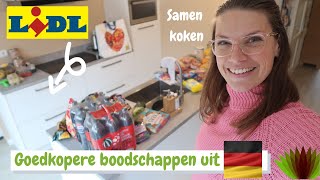 LIDL Duitsland \u0026 Dirk boodschappen shoplog + Wat eten we vandaag?!