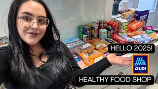 ALDI HEALTHY FOOD SHOP HAUL | JANUARY 2025 | FAMILY OF 5 | SLIMMING WORLD FRIENDLY