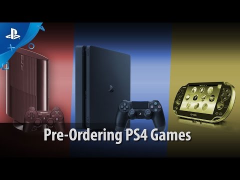 Pre-Ordering Games | PS4 Pre-Ordering Games | PS4