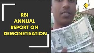 RBI annual report: 99% of demonetised cash is back