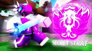 So I Used This SECRET Strat In Ranked.. (Roblox Bedwars)