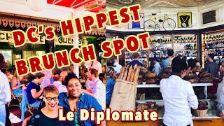 BEST DC BRUNCH SPOTS 2019 - Le Diplomate in Washington, DC | Fun Places to Eat in DC