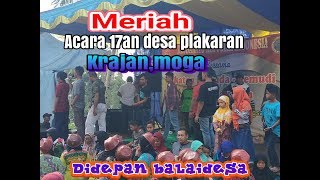 Acara tujuh belasan desa plakaran krajan