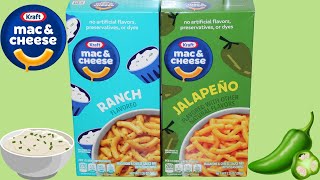 Kraft Mac \u0026 Cheese: Ranch \u0026 Jalapeño Flavors Review