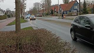 politie met spoed naar kettingbotsing van 3 autos #112 #police #politie