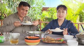 តោះបងប្អូនអញ្ចើញមកញំុាបាយថ្ងៃត្រង់ជាមួយយើងខ្ញុំនៅអាហារដ្ឋានសំណាងស្រុកស្រែអំបិលខេត្តកោះកុង