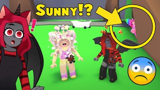 We SAW My TWIN SISTER SUNNY In Our SERVER! (Roblox)