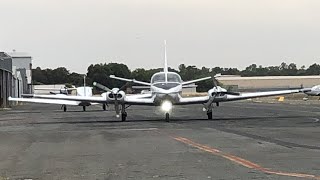 5 minutes of plane spotting at Shepparton Airport (overcast)