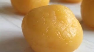 多用途奶黄馅 用料最普通 成功率最高 easy egg yolk custard filling