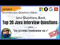 Java Interview Questions ( Part -8 ):  Top 20 Interview Questions On Collections Framework Vol-1