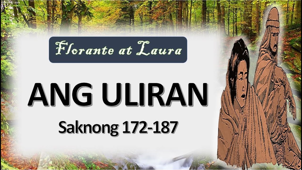 Florante At Laura Saknong 172-187 Ang Uliran | Ang Kabataan Ni Florante ...