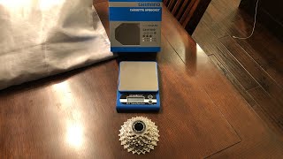 SHIMANO 105 Cassette 12-25T Weight