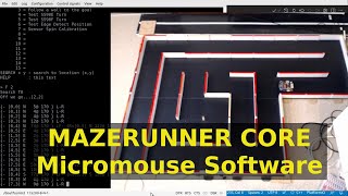 Mazerunner Core: Complete starter software for the UKMARSBOT micromouse.