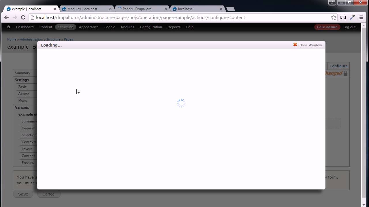Drupal 7 Panels Tutorial Youtube