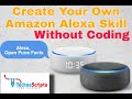 How to Create an Alexa Skill Without Coding | Create Custom Alexa Skills with Alexa Blueprints
