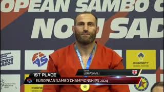 EUROPEAN SAMBO CHAMPIONSHIPS 2024 IN SERBIA  98KG LORIASHVILI Daviti (GEO) 🎖