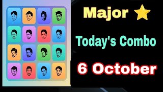 Major 6 October Combo 🤯✅।। মেজর আজকের কম্বো কি 6 অক্টোবর  কিভাবে করবেন দেখুন আজকের টা ✅😊#major#majot