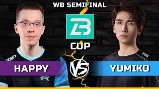 WC3 | WB Semifinal | [UD] Happy vs Yumiko [HU] | B Cup Season 14