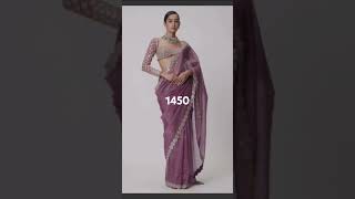 * Havy Soft Faux Georgette Heavy 5mm Sequence Work saree whatsapp 9160653322