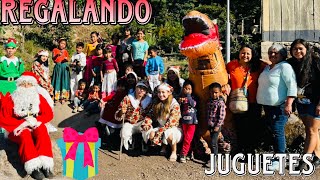 REGALANDO JUGUETES A NIÑOS INDÍGENAS 🎄🎅🏼🪅