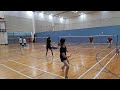 Westie Shuttlers JURONG WEST SPORTS HAL 17SEP24 新加坡羽毛球 SINGAPORE BADMINTON Bao Varsha VS Daniel Adam