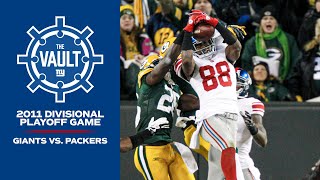 Giants DOMINATE Packers for 2011 NFC Divisional Playoff Win | New York Giants