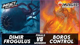 Dimir Frogulus (Bryan) VS Boros Control (Cruz) [PAPER] | Modern FNM Impact Gaming Center RD 4