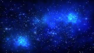 Classic Blue Galaxy  60  Minutes Space Animation  Longest FREE HD 60fps Motion Background