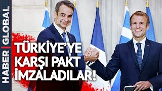 Yunanistan ile Fransa, Türkiye'ye Karşı Savunma Paktı İmzaladı!