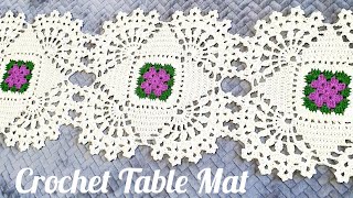 #Crochet Table Mat/코바늘 테이블 매트