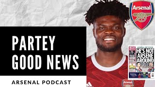 PARTEY REJECTS NEW CONTRACT FOR ARSENAL| AUBAMEYANG UPDATE |EARLY ARSENAL PAPER TALK#ARSENALPODCAST