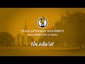 Learn More About TLU's Master of Athletic Training Program