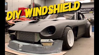 The Carbon Fiber 240z is back! Building the windshield (EP#49)