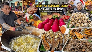89Pesos Lang ang "EAT ALL YOU CAN" sa Bahay ni LOLA! | "KANTO STYLE UNLI BUFFET" sa Manila!
