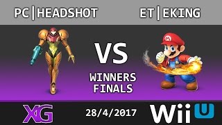 XGBW10 WF: PC|Headshot (Samus) vs ET|EKing (Mario)