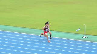 秋田県選手権2023　男子4×400mリレー予選　中塩、三谷、堀内、戸島　20230701