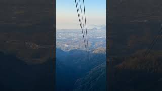 香川県観音寺市 天空のブランコ 雲辺寺ロープウェイ 山頂から山麓へ向かうタイムラプス 父母ヶ浜 #Shorts